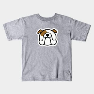 English Bulldog Love Kids T-Shirt